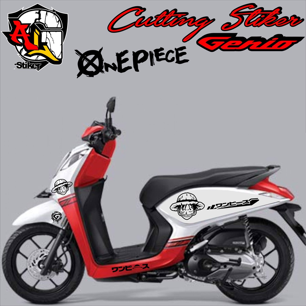 STIKER/STICKER/CATING/CUTTING/SC.094STRIPING GENIO/STRIPING KARTUN/STIKER KARTUN/STRIPING SIMPEL GEN