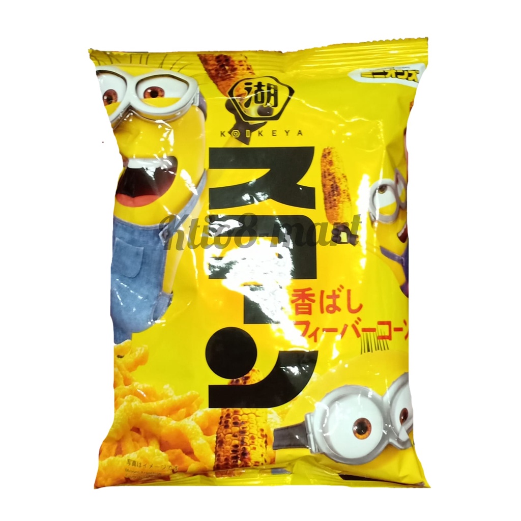

Koikeya Scones Aroma Flavour Corn 75gr/Snack Jagung Edisi Minion/Import