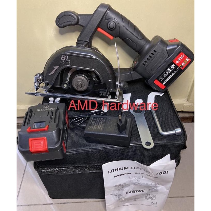 CORDLESS MARBLE MULTI CUTTER MESIN POTONG KERAMIK KAYU 48V JLD J5-48 Termurah