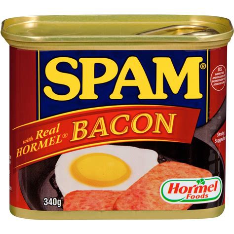 

SPAM With Bacon Canned Pork Meat Quick Instant Food Daging Babi Kaleng