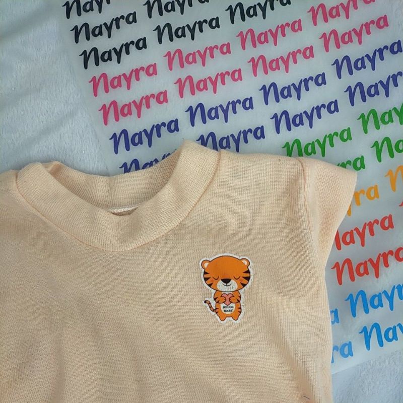 

Sablon stiker baju DTF