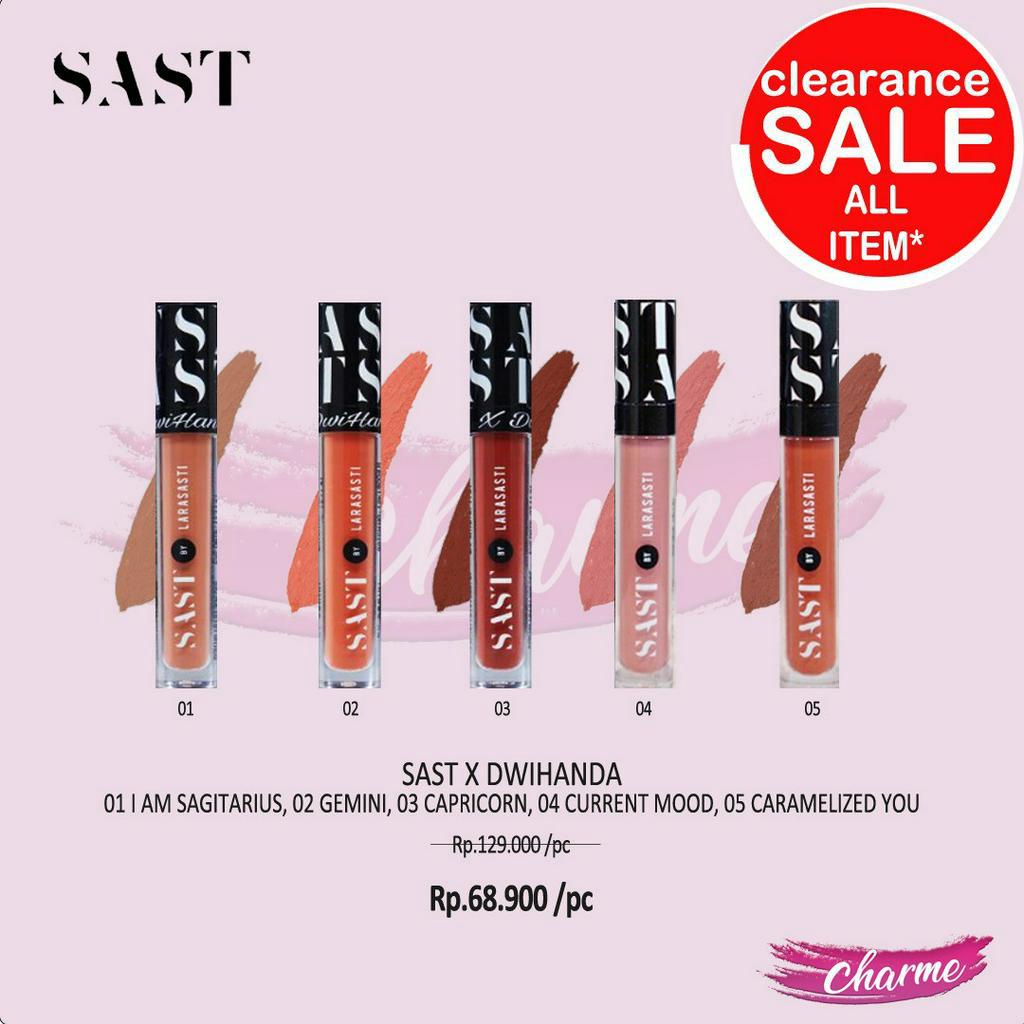 CLEARANCE SALE!! ORIGINAL SAST Lipstick X Dwihanda Lip Matte Lipstick lipstik Ombre Lipgloss