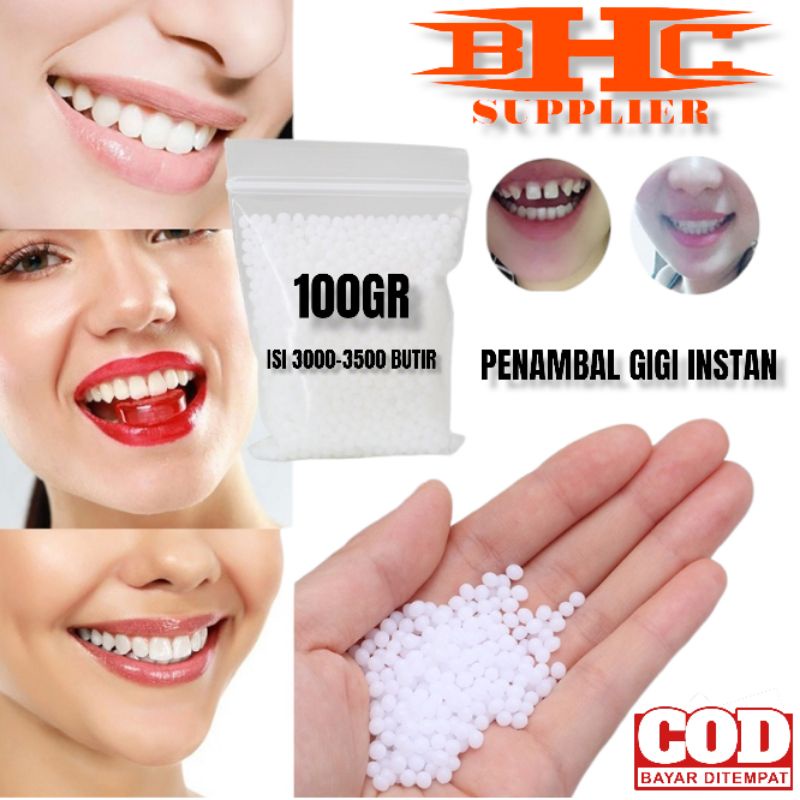 PENAMBAL GIGI INSTAN 100GR ISI 3000-3500 BUTIR TEMPTOOTH