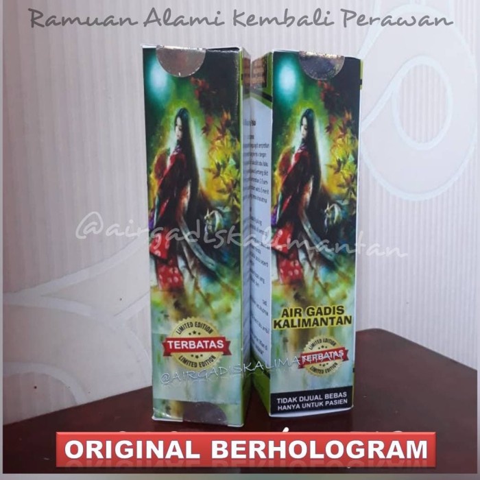 COD Air Gadis Kalimantan Ramuan Ajaib WARISAN Leluhur Kembali Gadis