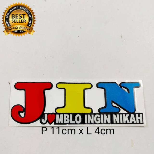 

stiker cutting jin jomlo ingin nikah sticker berkualitas termurah
