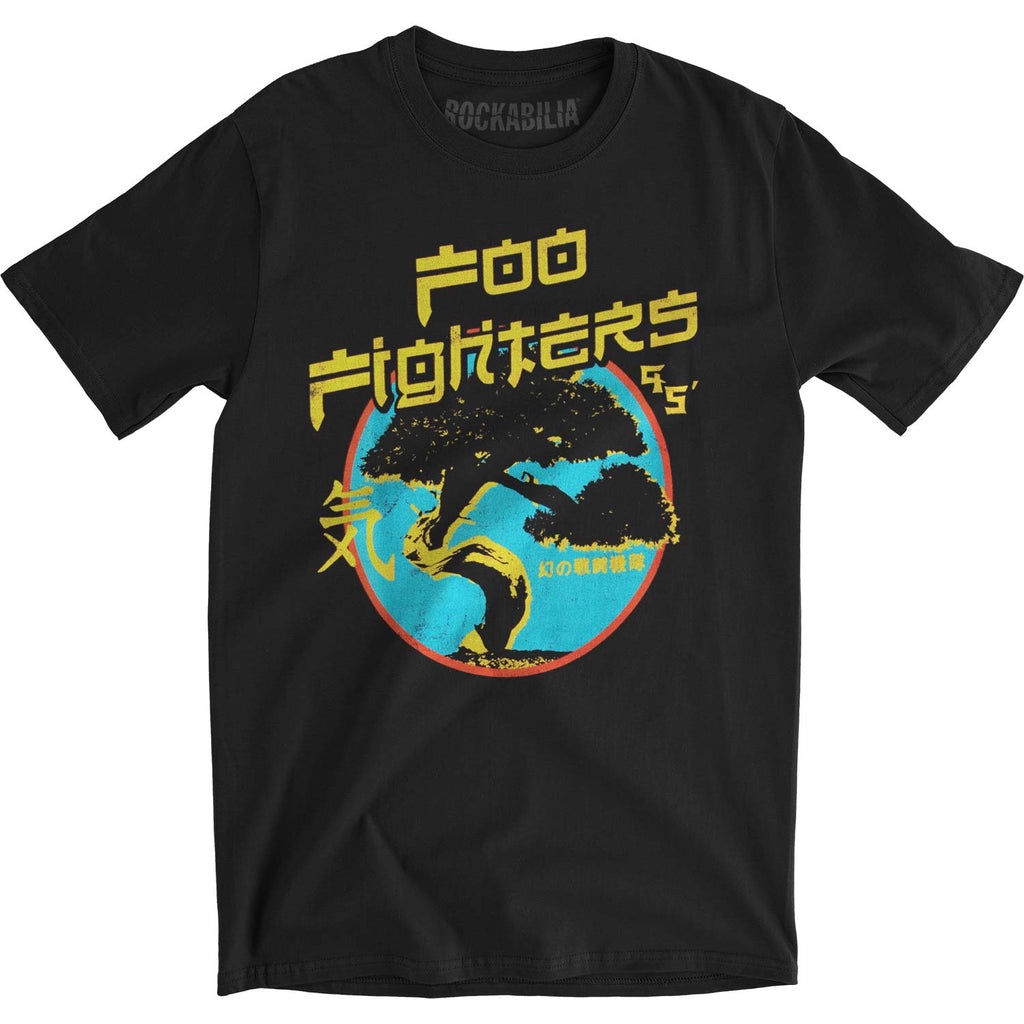 Kaos Band FOO FIGHTERS Bonsai Tree Official Merchandise T-shirt - Kaos Dewasa - Kaos Pria - Kaos Wan