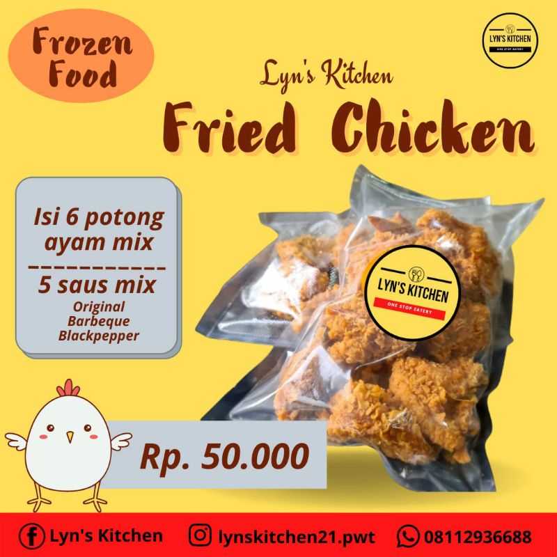 

Frozen Fried Chicken ( Lyn's Kitchen)