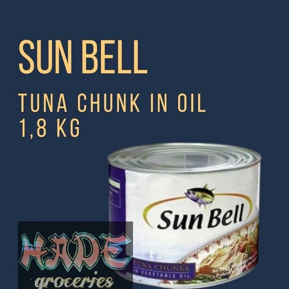 

Tuna Chunk in oil SunBell 1,8kg