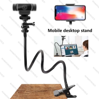 FLEXIBLE Stand Holder Kamera Webcam Universal Fleksibel Dengan Klip