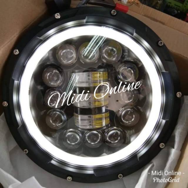 Daymaker 7inchi - Daymaker Spider 15 Led Full Ring - Daymaker Projector