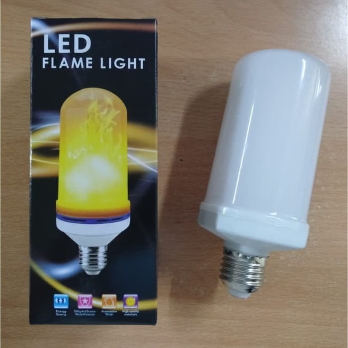 Lampu Obor Api Led Api Lampu Bohlam Api Lampu Api Led Lampu Taman E27 Lampu Tidur Lampu Api 3 in 1