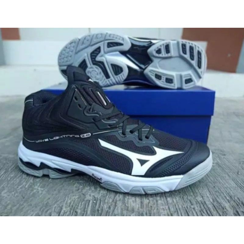 Mizuno wave lightning z6 mid mizuno wlz 6 mid sepatu voli gym running olahraga santai