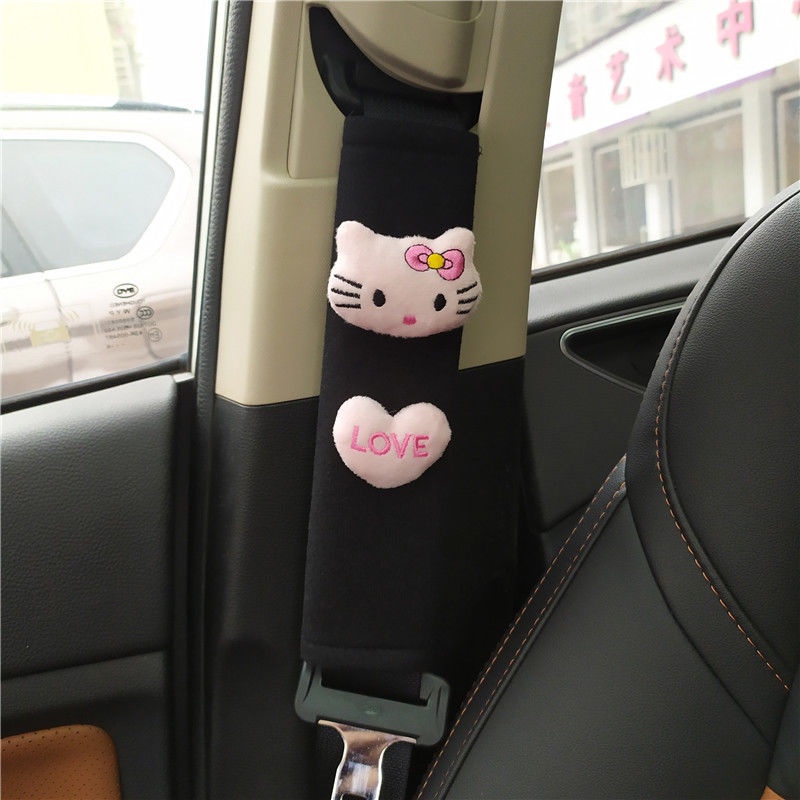 Cover Spion Mobil Kucing Lucu Imut Karakter Kartun Kreatif Kaca Spion Dekorasi interior Mobil