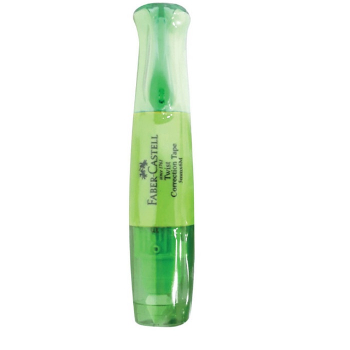 

Cantik Twist Correction Tape Faber-Castell Lime Green Barrel + 1 Refill Berkualitas