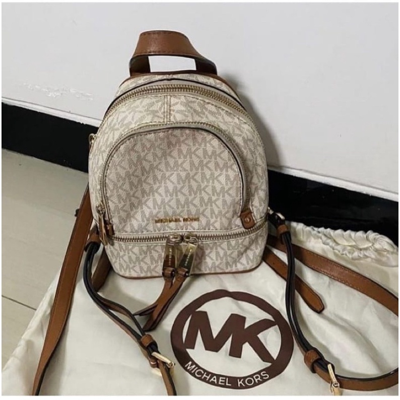 tas mk rhea mini backpack