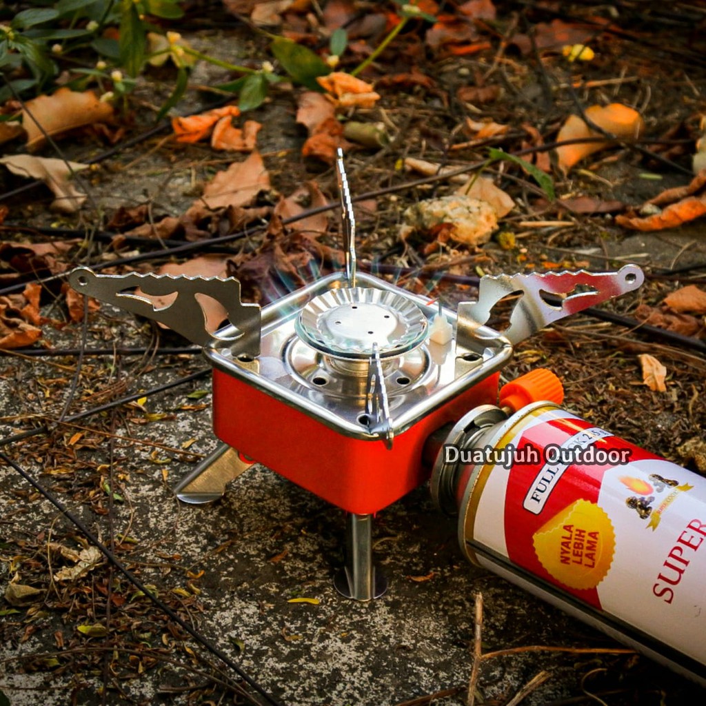 Kompor kotak - alat masak gunung - komopr kotak - kompor portable- komor gunung - alat masak camping
