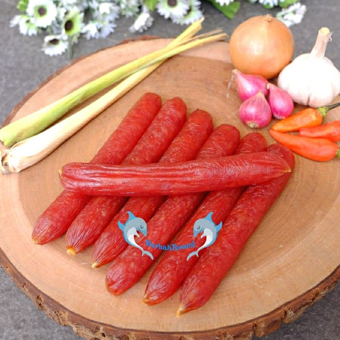 

Best Seller - Sosis Babi / Lapchiong Malaysia No.1 / Lapciong Kulit Babi Asli 500Gr