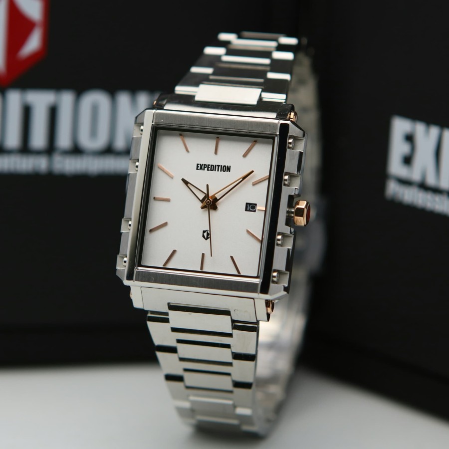 ORIGINAL Jam Tangan Wanita Expedition Stainless E 6788 / E6788 / 6788 Garansi Resmi 1 Tahun.