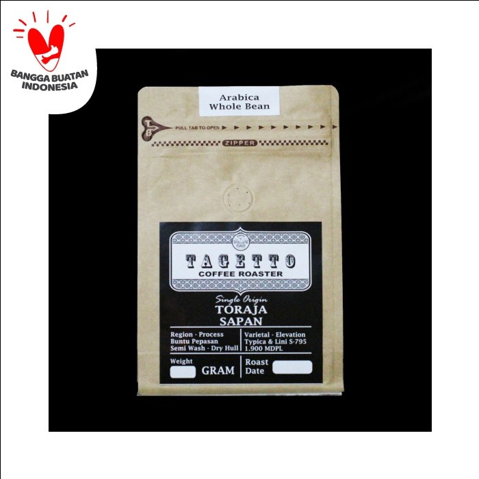 

KOPI ARABIKA TORAJA SAPAN 500GR BIJI ATAU BUBUK | ARABICA COFFEE - BIJI KOPI