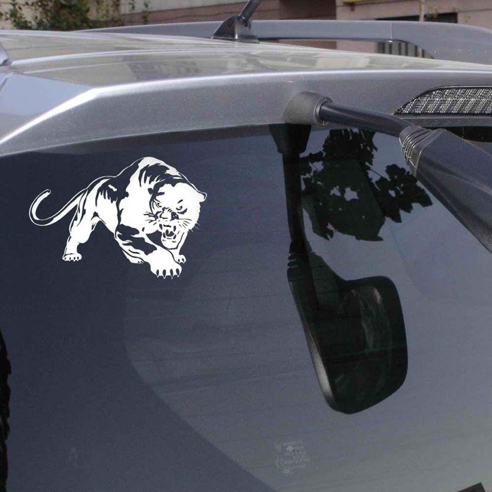 Lanfy Stiker Motif Panther Untuk Dekorasi Jendela Belakang Mobil