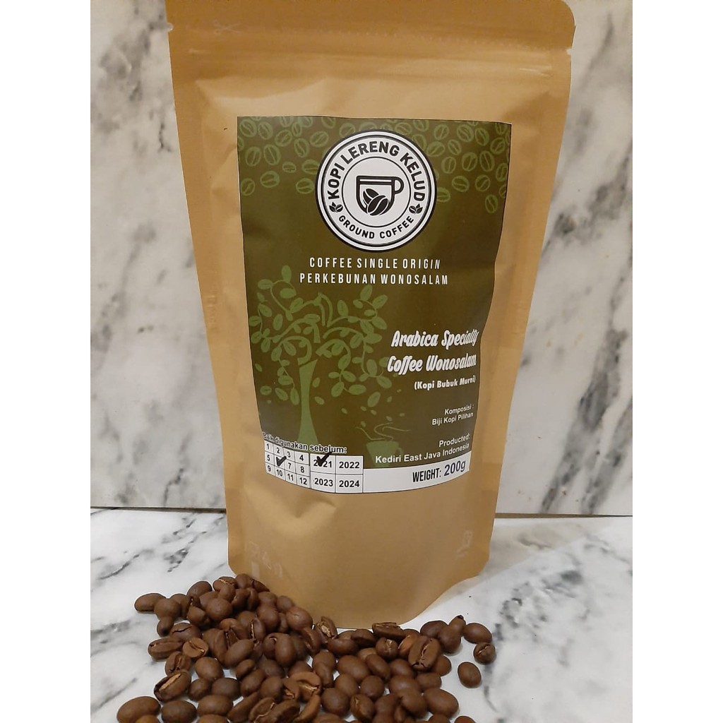 

Kopi Arabika Specialty 200 gram Kopi Lereng Kelud