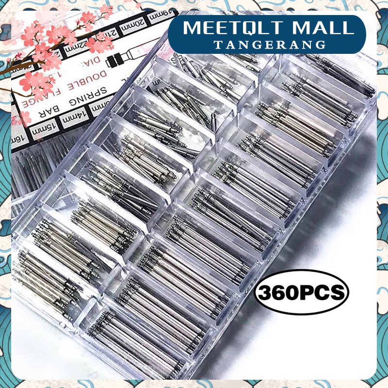 ★360Pcs/Set★ Spring Bar Pen/Release Bar Pen Jam Tangan/Spring Bar Pen Untuk Jam Tangan