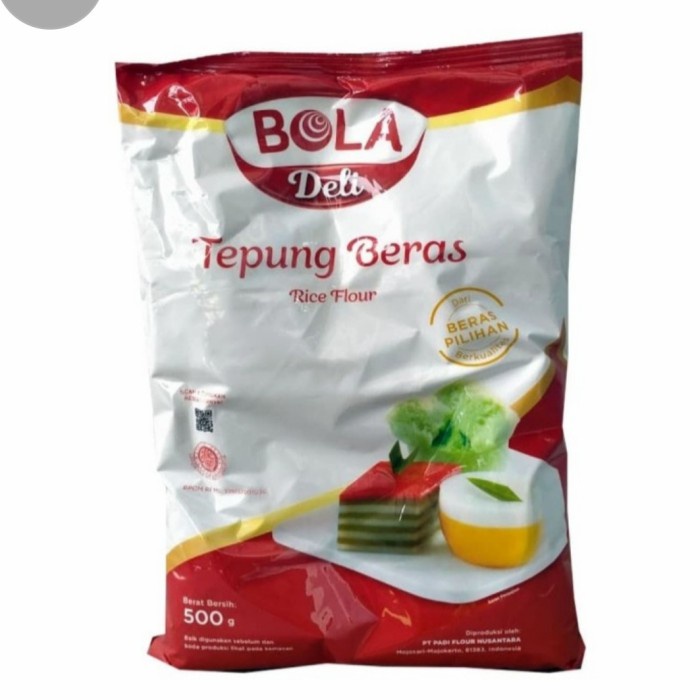 

cs777vv Bola Deli Tepung Beras 1 X 500 Gr Da01D100