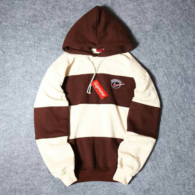 cream supreme hoodie