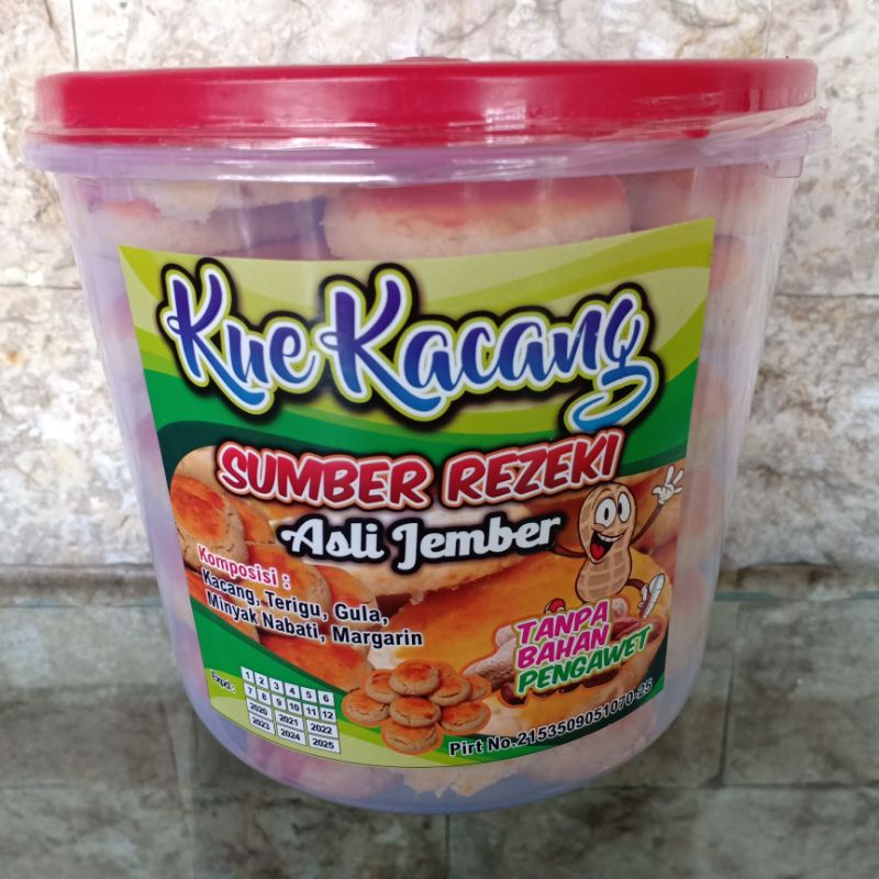 

Kue Kacang Sumber Rejeki Asli Jember Original 1 kg