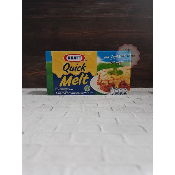 Keju Kraft Quick Melt 175gr / Kraft Quit Melt / Keju Leleh / Keju Kraft