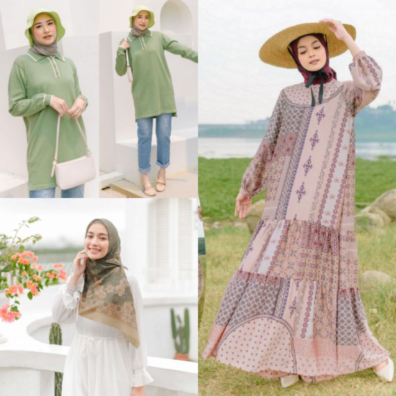 Carama Dress lights.clo , Praya Scarf lights.clo , Disha Knit lights.clo , Sharqi Dress lights.clo ,