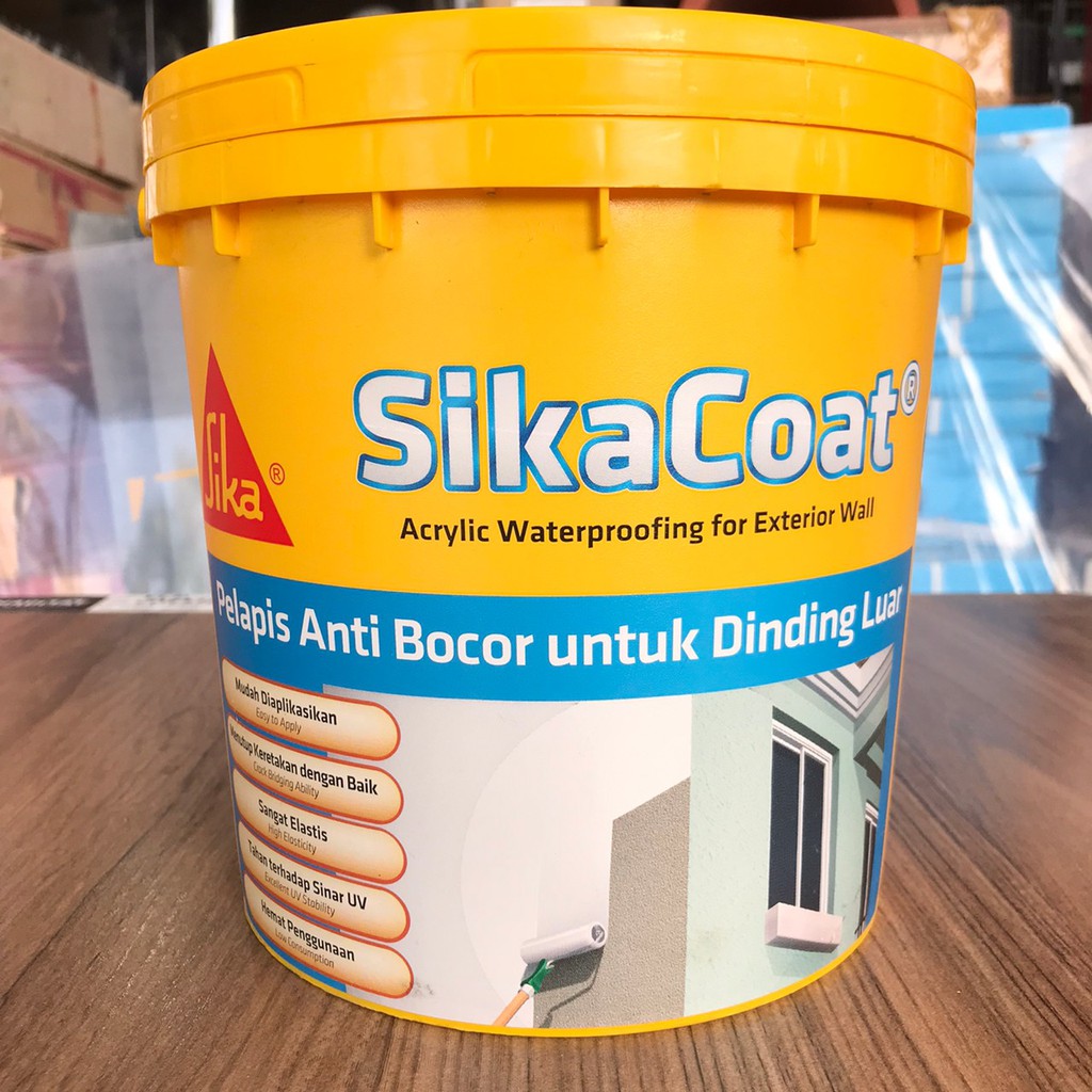 SikaCoat Waterproofing 4 Kg - Pelapis Anti Bocor Sika Coat