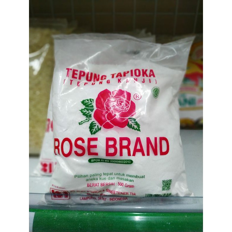 

Tepung Tapioka Rose Brand - 500g