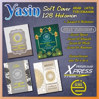 Buku Yasin dan Tahlil 128Halaman - SOFT CAVER +  Sisipan