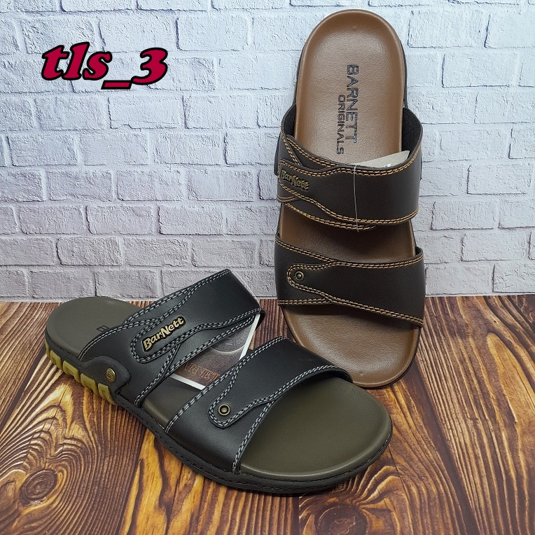 Sandal Pria Barnett Reno Original 39-43 Sendal Slop Laki Kasual