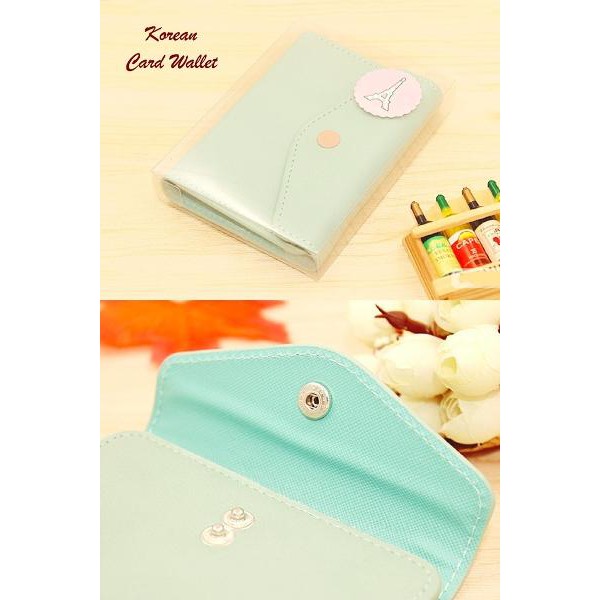 

PROMO adaKorean Card Wallet Model AMPLOP Muat 20 kartu unik TP TERBARU