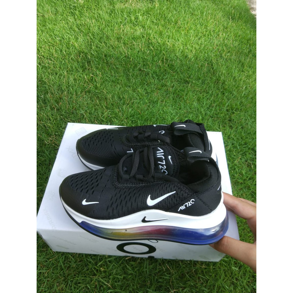 SEPATU KIDS NIKE AIR MAX 720 Black White
