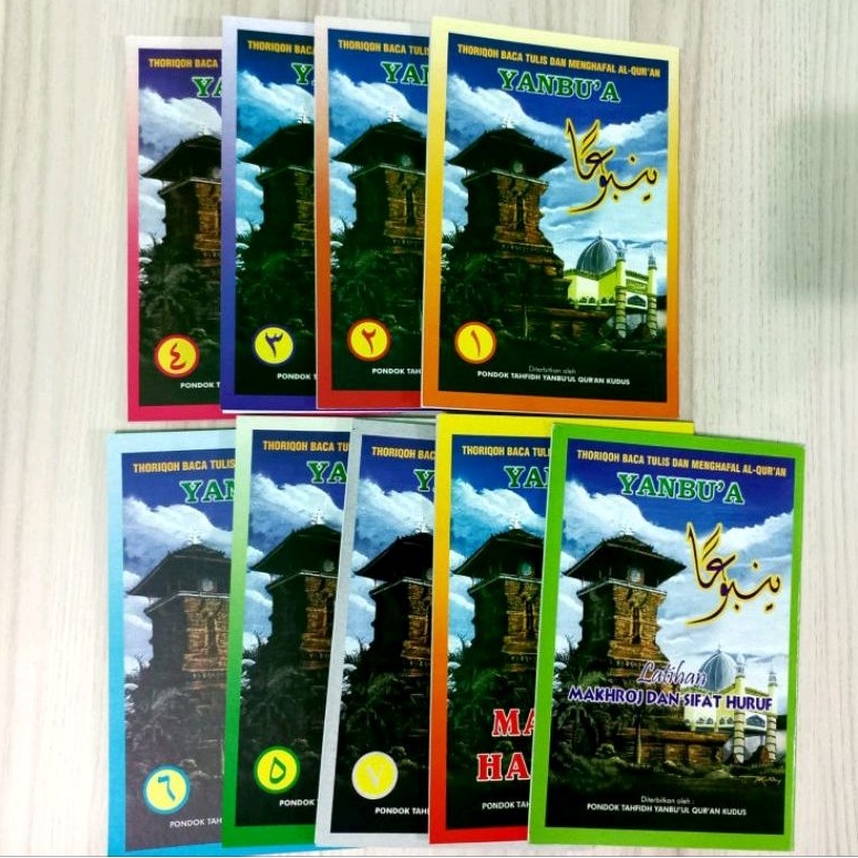 Yanbua Asli 100% ORIGINAL Jilid Yanbu'a Metode Yambua Kudus