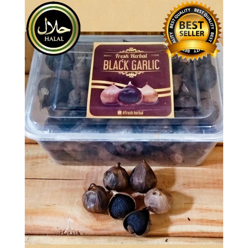 

Black Garlic / Bawang Hitam Tunggal / Lanang / 250gr Bukan Putih Kating / 500gr / 1kg