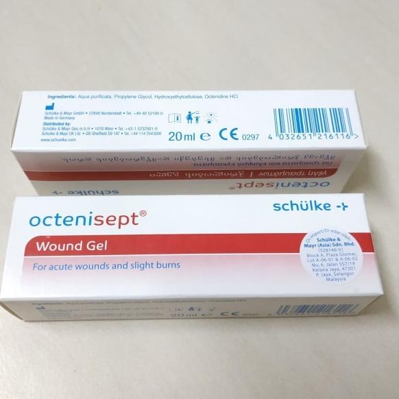 Import Octenisept Wound Gel 20mL Salep Luka Mirip Solcoseryl Jelly Kemasan terbaru