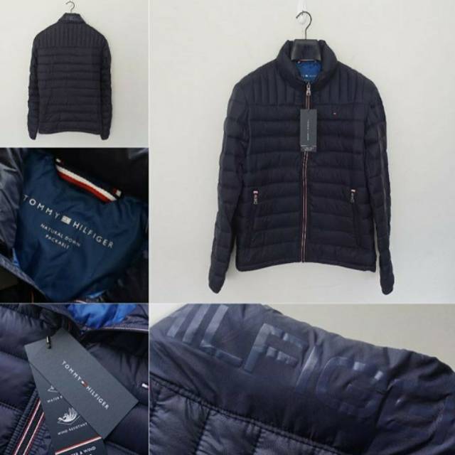 tommy hilfiger men's packable puffer jacket