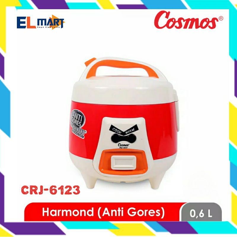 COSMOS magic com harmond 0,6L CRJ 6123 / rice cooker 3in1 CRJ6123