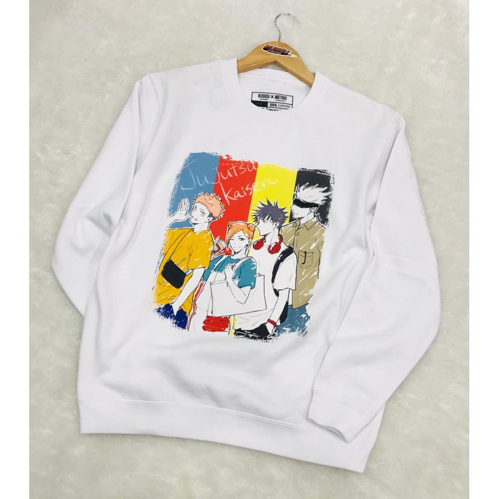 Crewneck Jujutsu Kaisen Art Anime Manga Jujutsu Kaisen