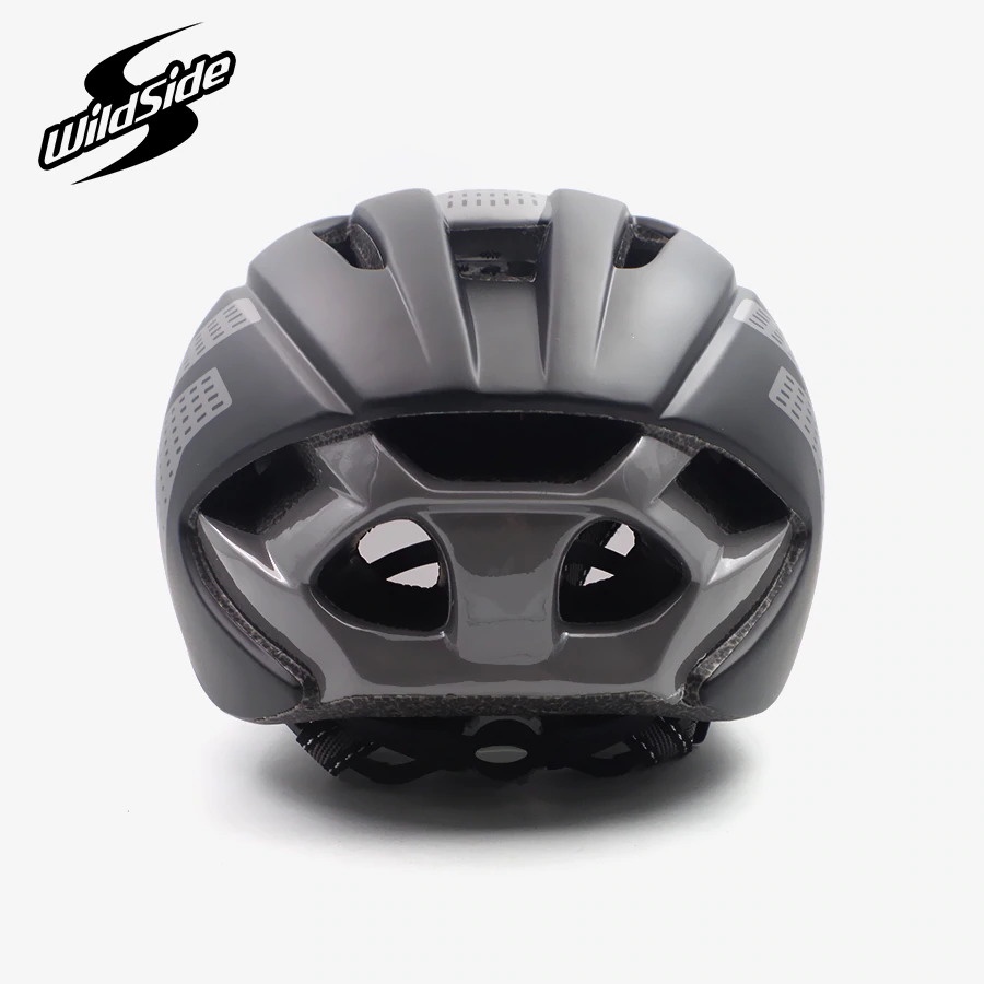 YOHOO-BIKE Helm Sepeda Cycling Bike Helmet Visor Removable Lens - TT-32 - Black/Green