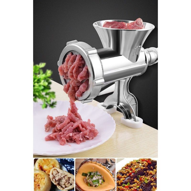 Kitchen Ware - Gilingan / Penggiling Daging Alumunium Meat Mincer Manual Vipoo A12