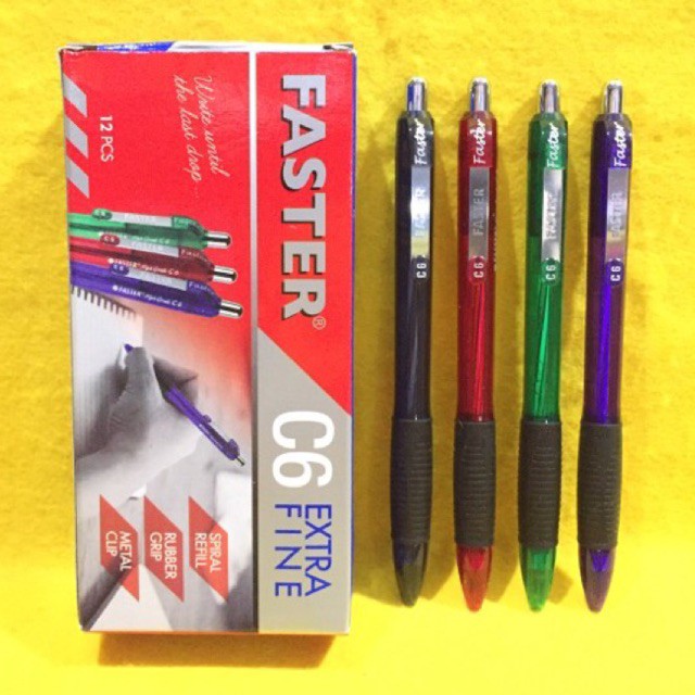 

Pulpen Faster C6 Cetek 0.7mm (1 pcs)