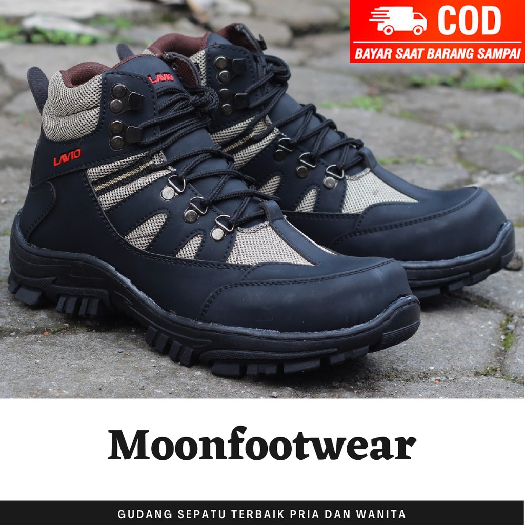 Sepatu Safety Pria  Armo Original Lavio