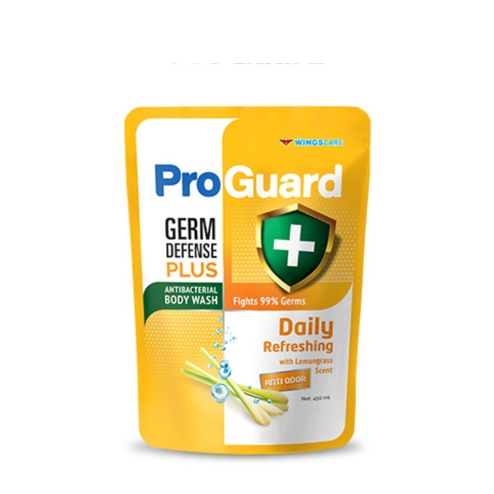 Proguard Sabun Mandi Cair Anti Bakteri Daily Refreshing Pouch 410 ml