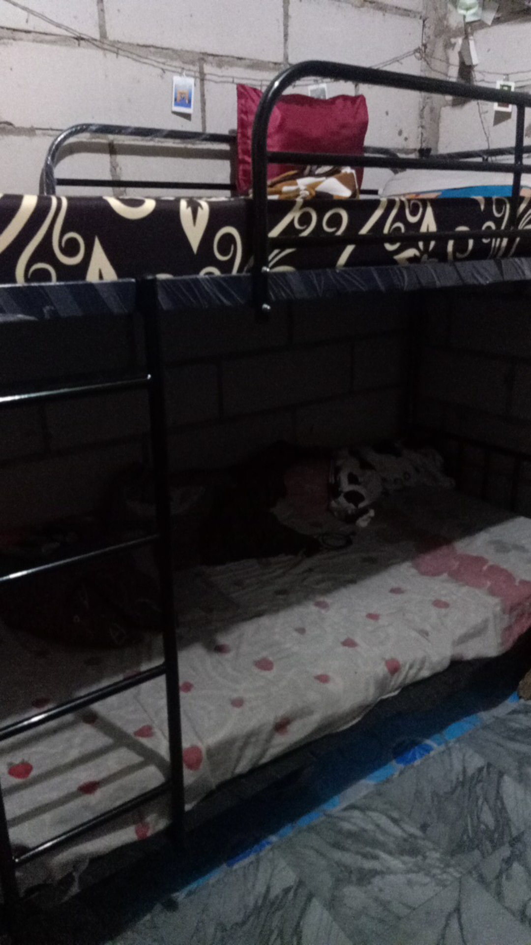 Ranjang Susun Ranjang Tingkat Besi Uk. 90 X 200 Garansi + Busa Inoac Asli