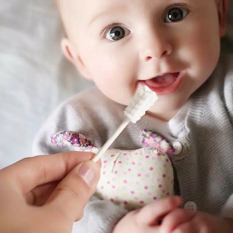 (pimenova) Oral care pembersih perawatan gusi lidah gigi rongga mulut pada bayi dan anak